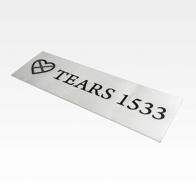 Вшивная бирка Tears