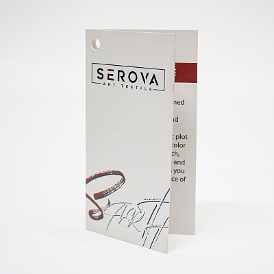 Картонные бирки Serova