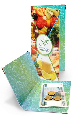 Папка-счет для Green Food