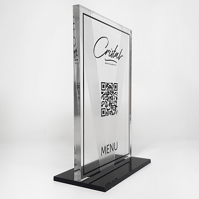 Табличка информационная с QR-кодом