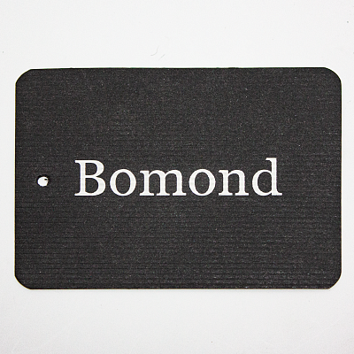 Бирки картонные Bomond