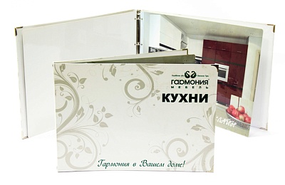 Твердые папки для компании Гармония Мебель
