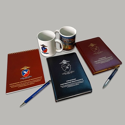 Ежедневники, кружки, ручки, блокнот, календарь