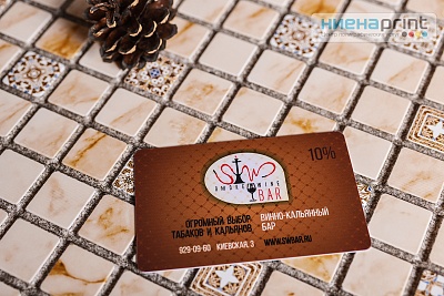 Карта пластиковая SWbar