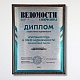 Плакетка-диплом с печатью по металлу Ведомости
